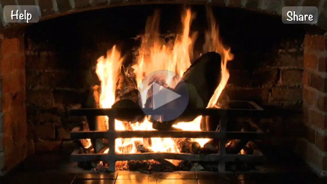 Fireplace - live free scenes with relaxing flames & sounds for stress relief and deeper sleep স্ক্রিনশট