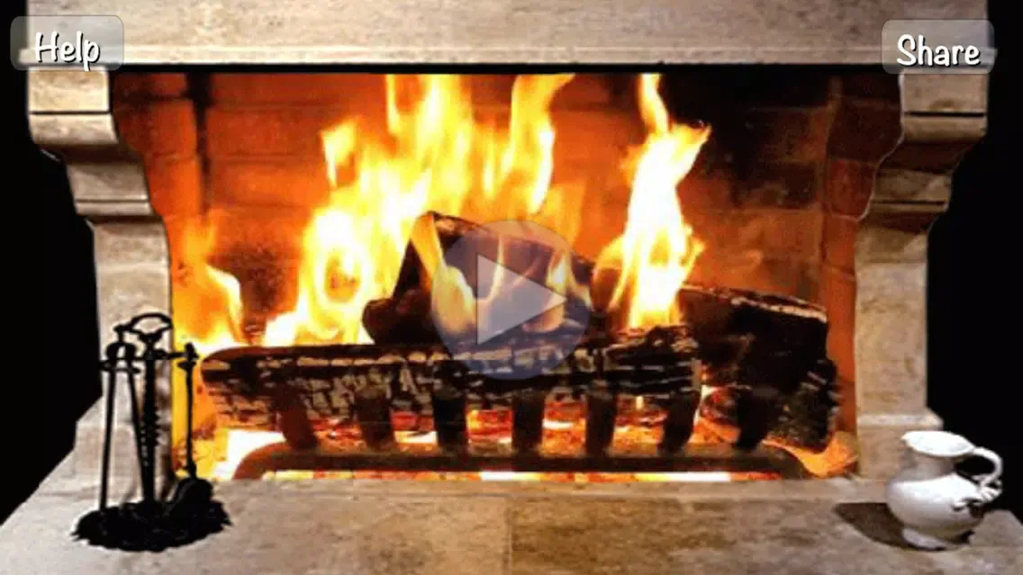 Fireplace - live free scenes with relaxing flames & sounds for stress relief and deeper sleep স্ক্রিনশট
