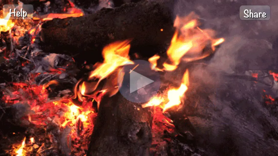 Fireplace - live free scenes with relaxing flames & sounds for stress relief and deeper sleep স্ক্রিনশট