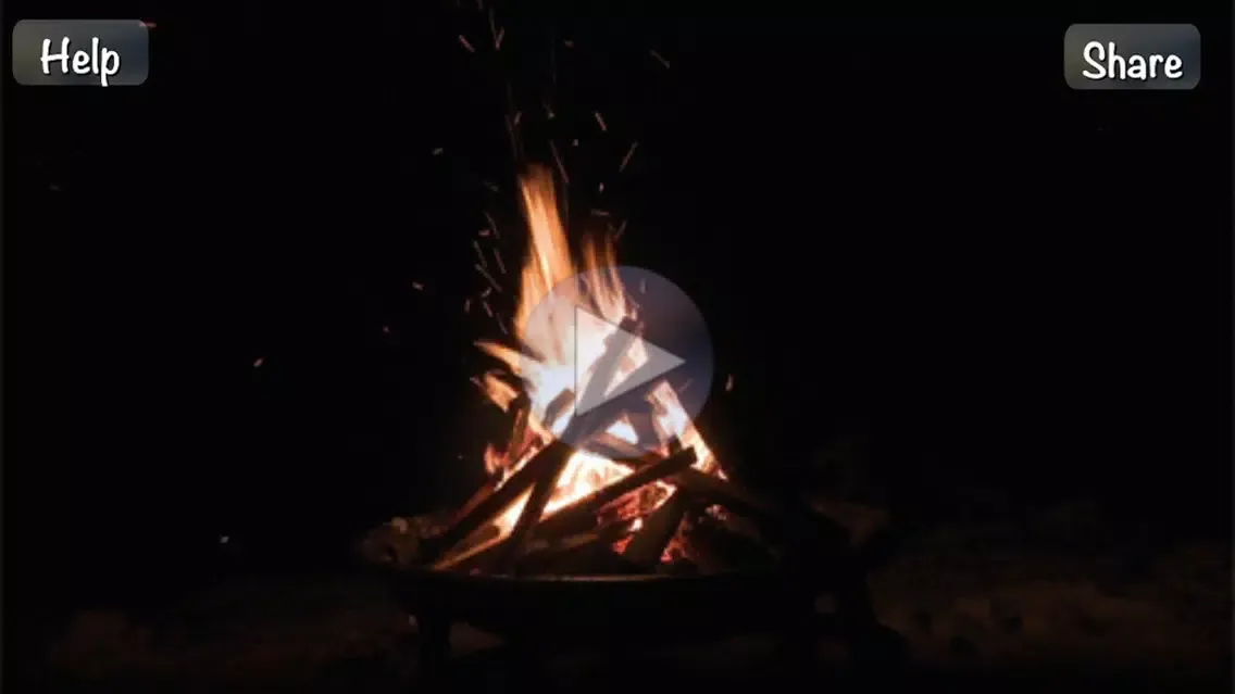 Fireplace - live free scenes with relaxing flames & sounds for stress relief and deeper sleep স্ক্রিনশট