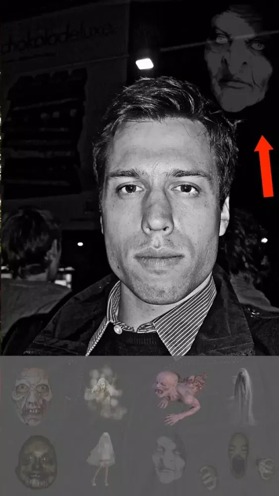 Ghost - Horror Stickers for photos Ekran Görüntüleri