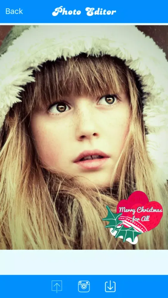 Christmas Photo Editor - Vintage Filters & Effects Ekran Görüntüleri