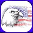 Happy 4th of July Stickers for Day celebration!