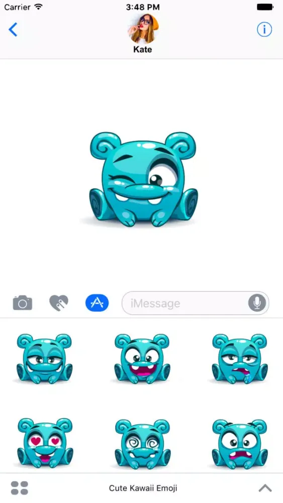 Cute Kawaii Emoji应用截图