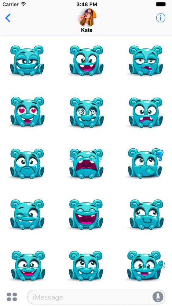 Cute Kawaii Emoji应用截图