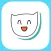 White Cats - funny stickers