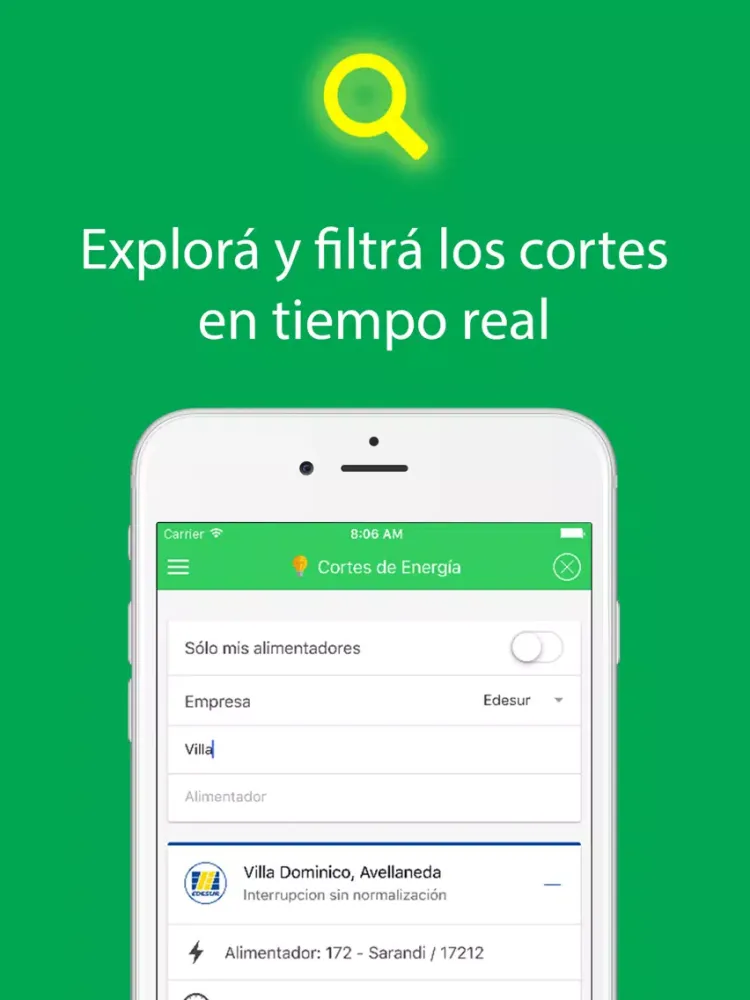Cortes Programados iPad  Screenshots