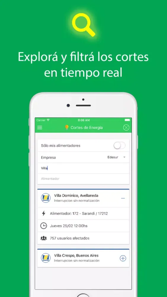 Cortes Programados Screenshots