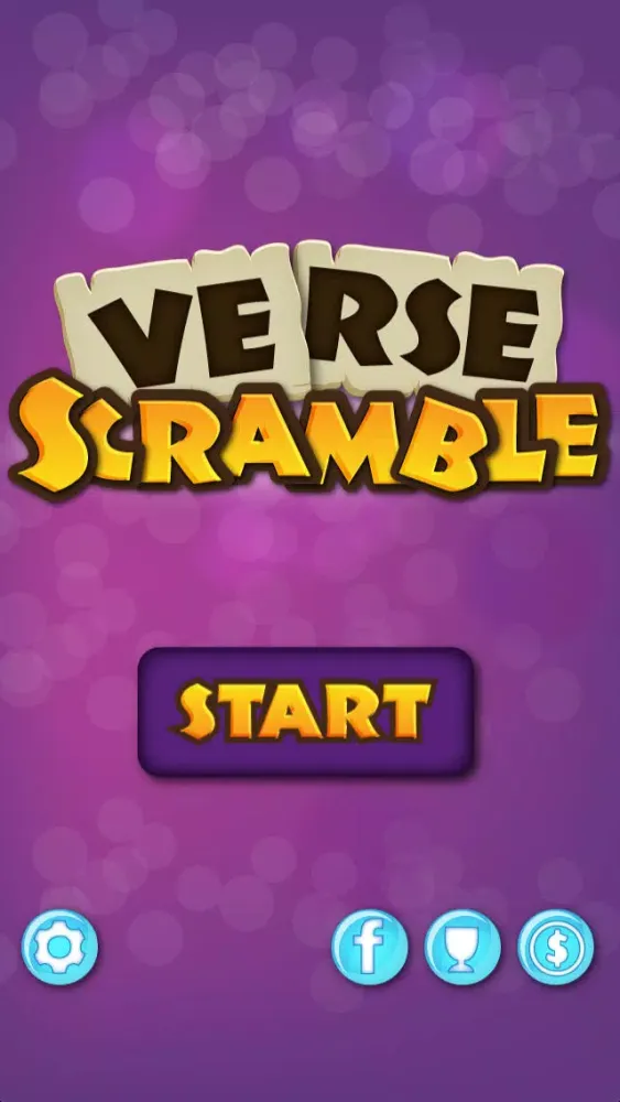 Ảnh chụp màn hình của Verse Scramble