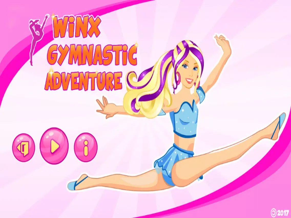 Gymnastic Fitness Girl Run iPad 應用截圖