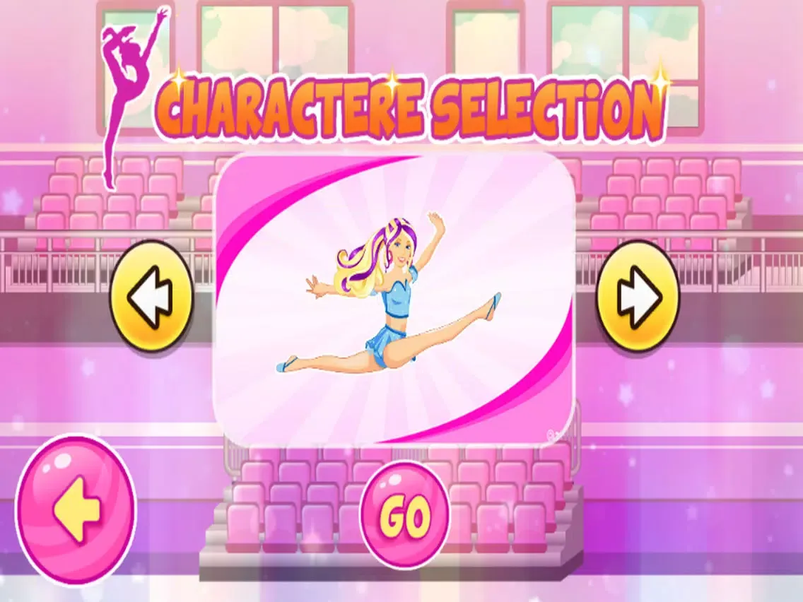 Gymnastic Fitness Girl Run iPad 應用截圖