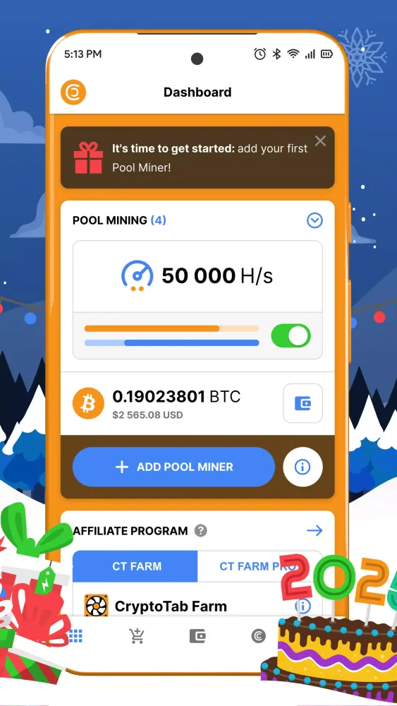 CT Pool سکرین شاٹس