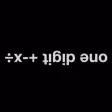 Reverse one digit +-x÷ Reverse one digit +-x÷