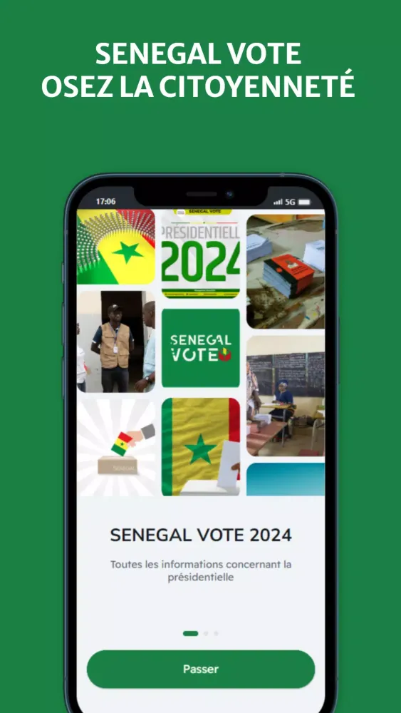 Sénégal Vote Screenshots