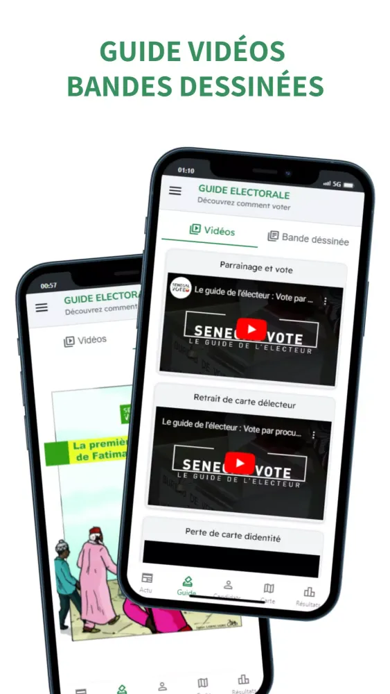 Sénégal Vote Screenshots