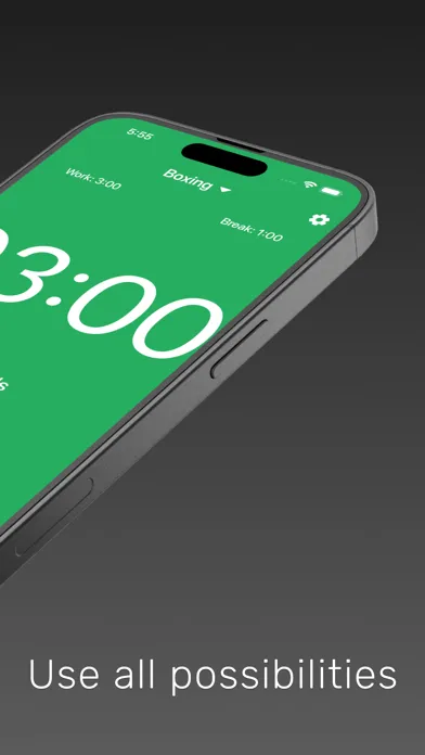 Boxing Timer & Interval Timer 스크린샷