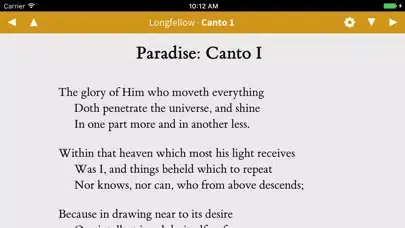 Ảnh chụp màn hình của Cross Dante Paradiso