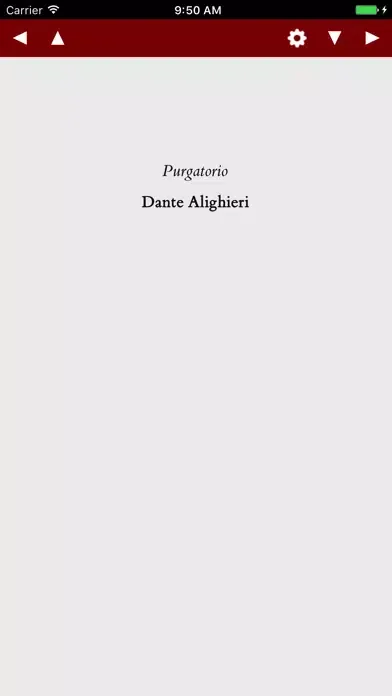 Cross Dante Purgatorio スクリーンショット
