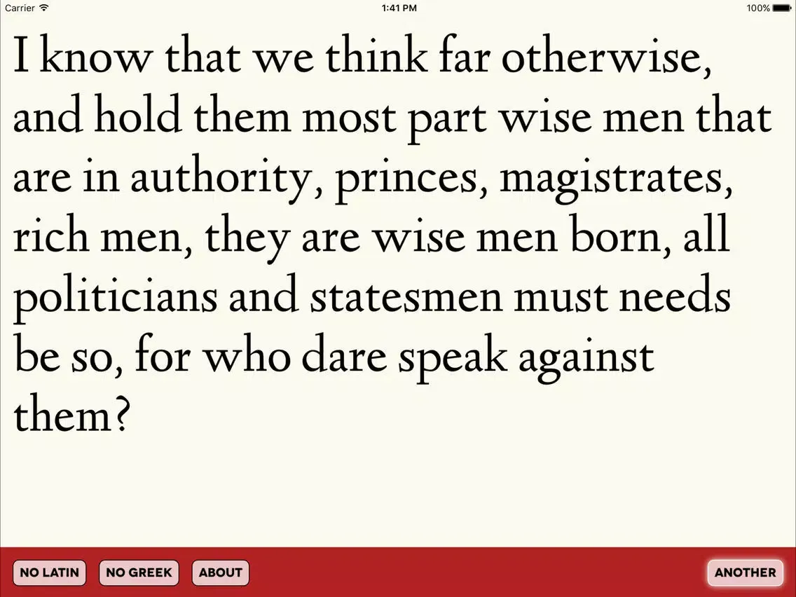 Democritus Jr. Jr. iPad  Screenshots