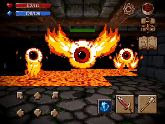 Tangkapan skrin Labyrinth: The Wizard's Cat iPad 