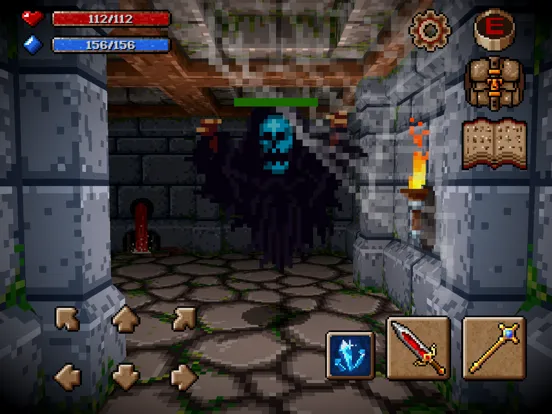 Tangkapan skrin Labyrinth: The Wizard's Cat iPad 