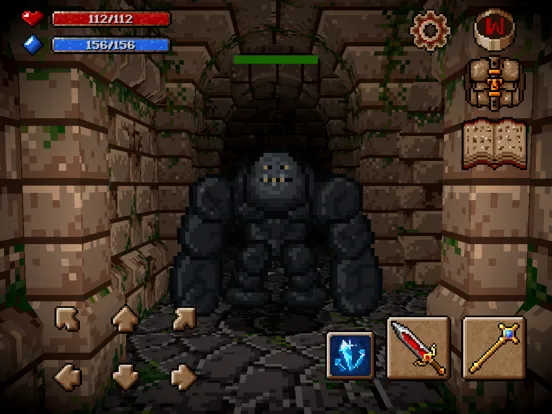 Tangkapan skrin Labyrinth: The Wizard's Cat iPad 