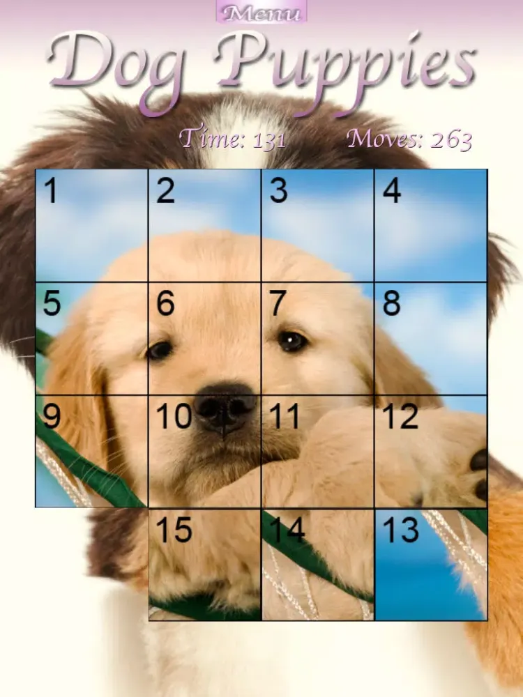 Ảnh chụp màn hình của Dog Puppies HD iPad 