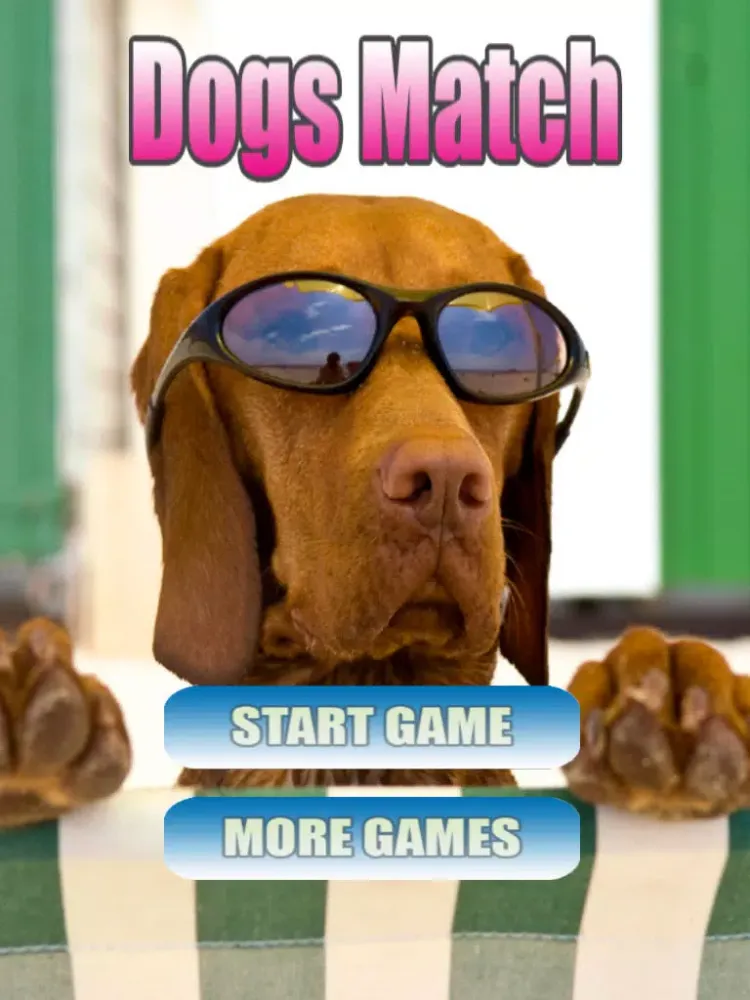 Dogs Match HD iPad  Screenshots