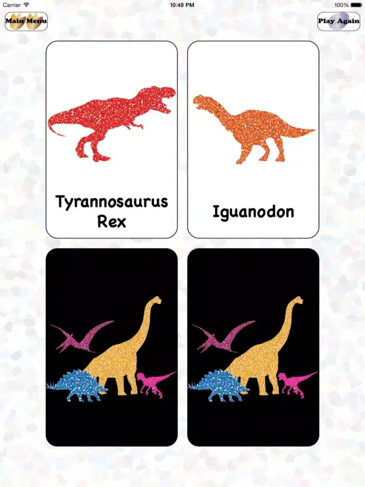 Match the Dinos iPad স্ক্রিনশট