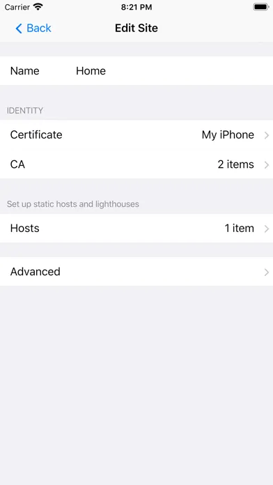 Mobile Nebula 스크린샷