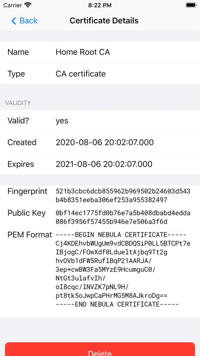 Mobile Nebula 스크린샷