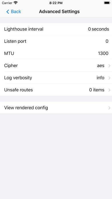 Mobile Nebula 스크린샷