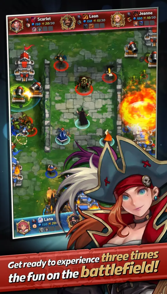 Capturas de pantalla de CastleBurn
