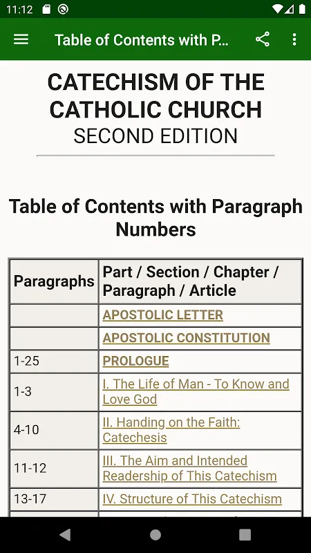 Catechism.Android سکرین شاٹس