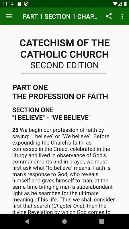 Catechism.Android سکرین شاٹس
