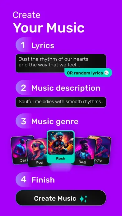 Sot: AI Song & Music Maker スクリーンショット
