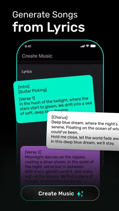 Sot: AI Song & Music Maker スクリーンショット