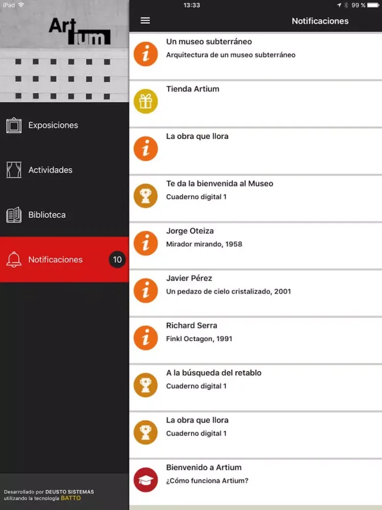 Artium Museum iPad  Screenshots