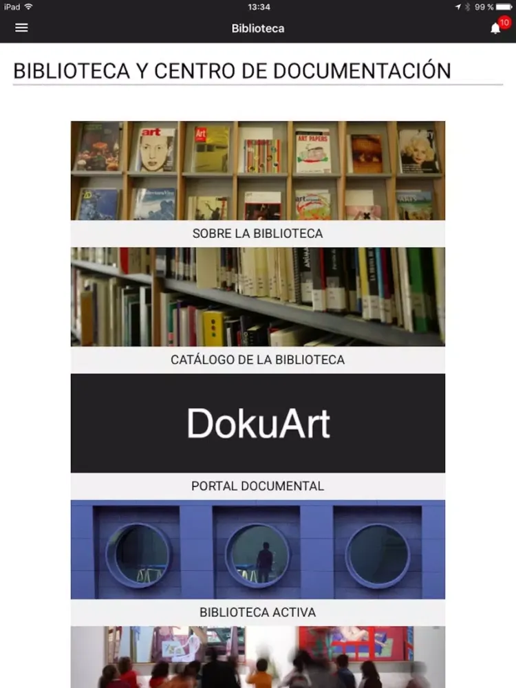 Artium Museum iPad  Screenshots