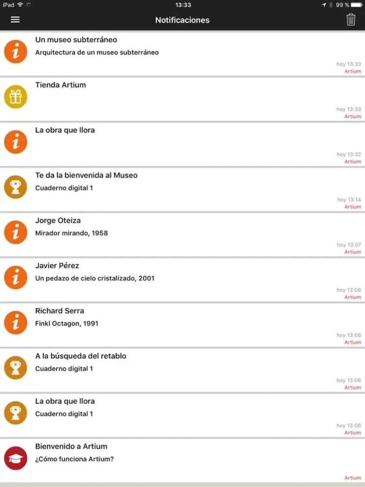 Artium Museum iPad  Screenshots