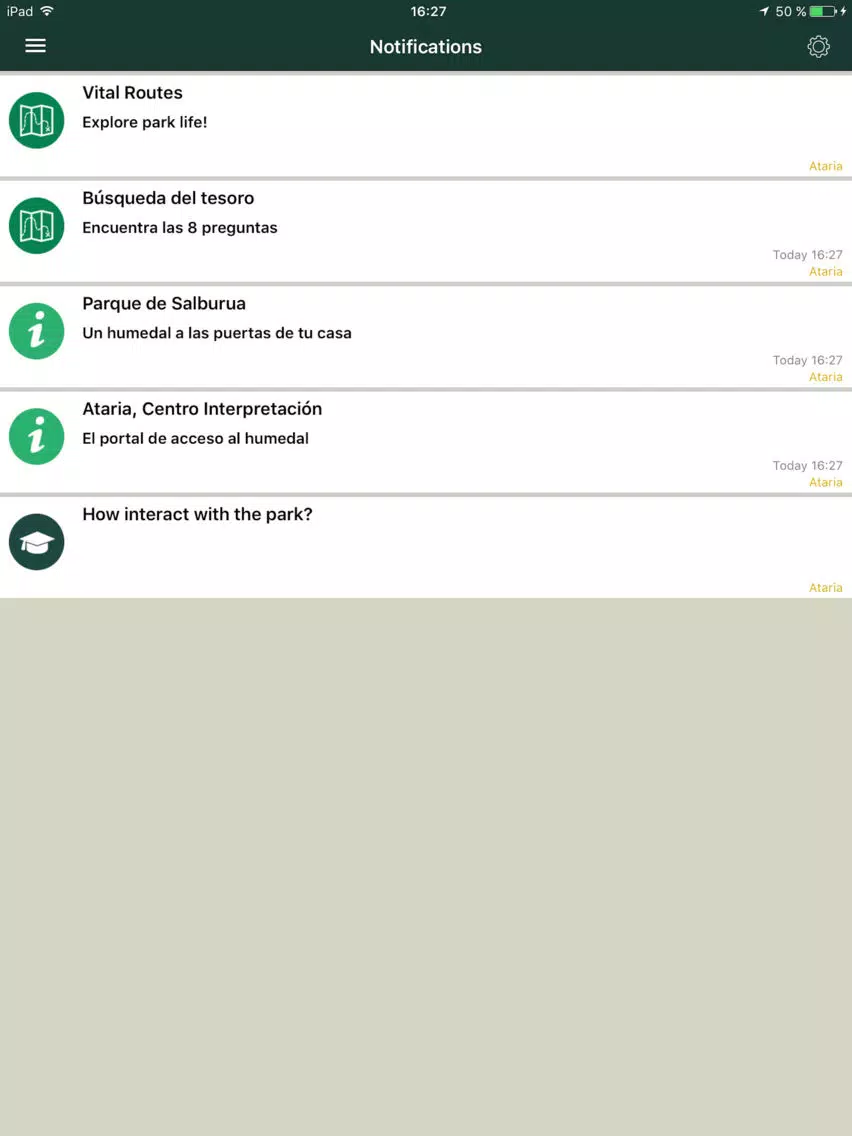 Humedales de Salburua Batto iPad  سکرین شاٹس