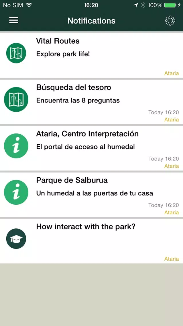 Humedales de Salburua Batto سکرین شاٹس