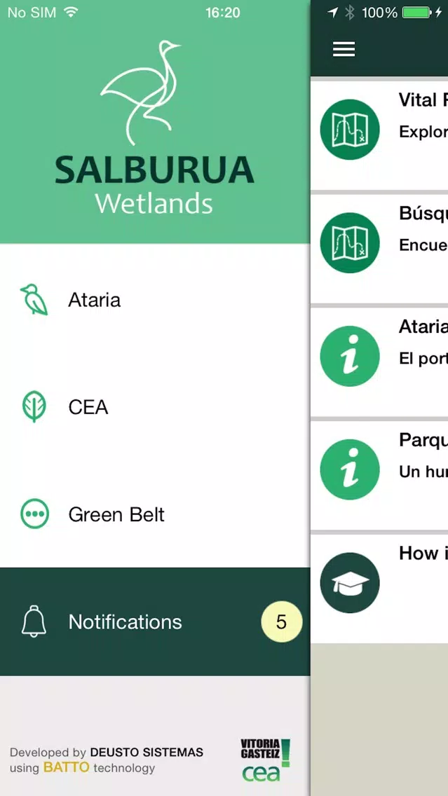 Humedales de Salburua Batto سکرین شاٹس