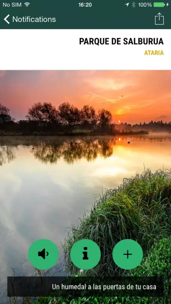 ภาพหน้าจอของ Humedales de Salburua Batto