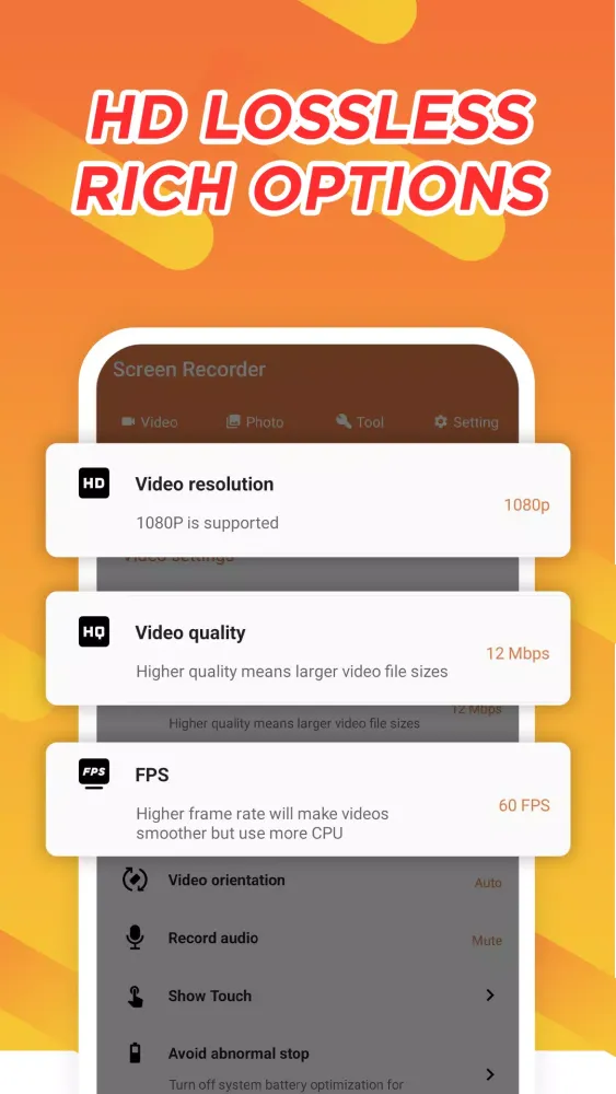 Screen Recorder应用截图