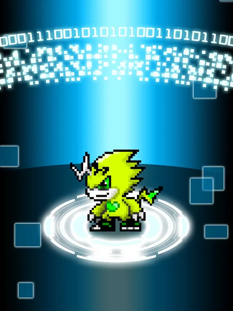 DIGIMON VITAL BRACELET Lab iPad  스크린샷