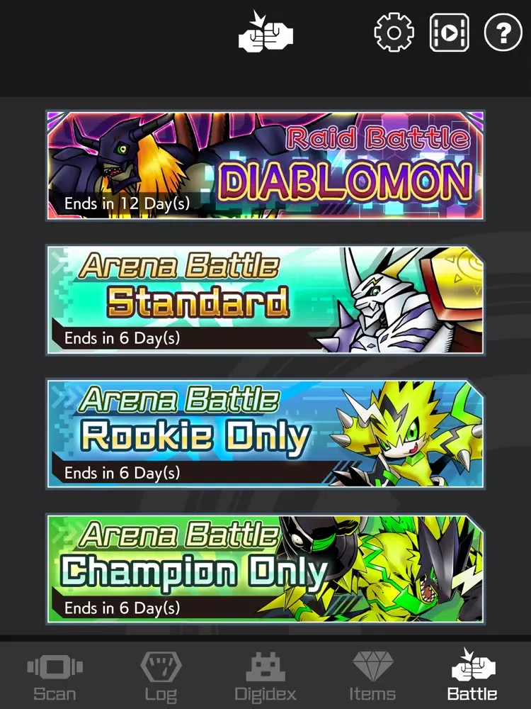 DIGIMON VITAL BRACELET Lab iPad  스크린샷
