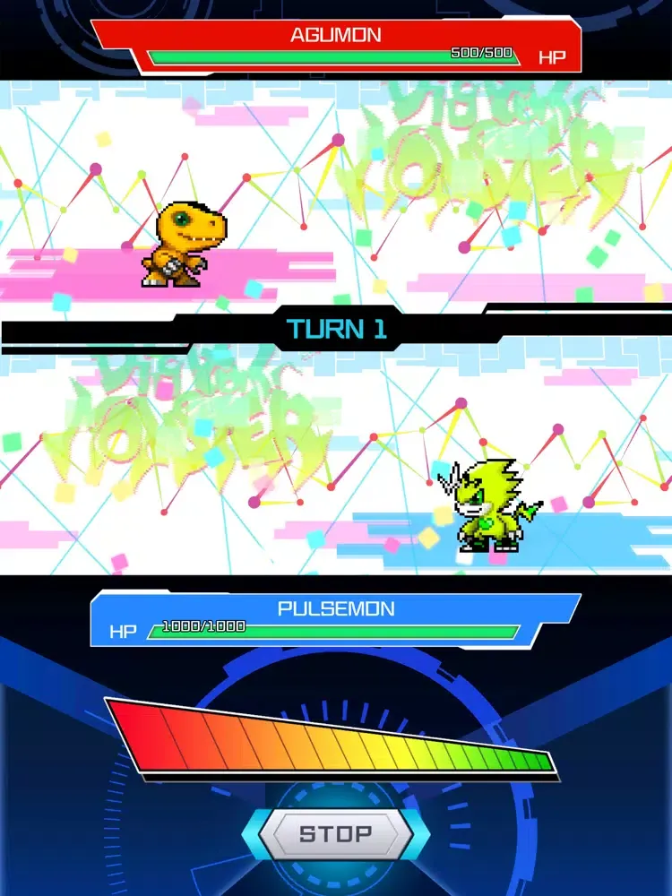 DIGIMON VITAL BRACELET Lab iPad  스크린샷
