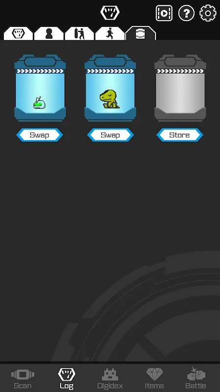 Screenshot di digimon vb lab