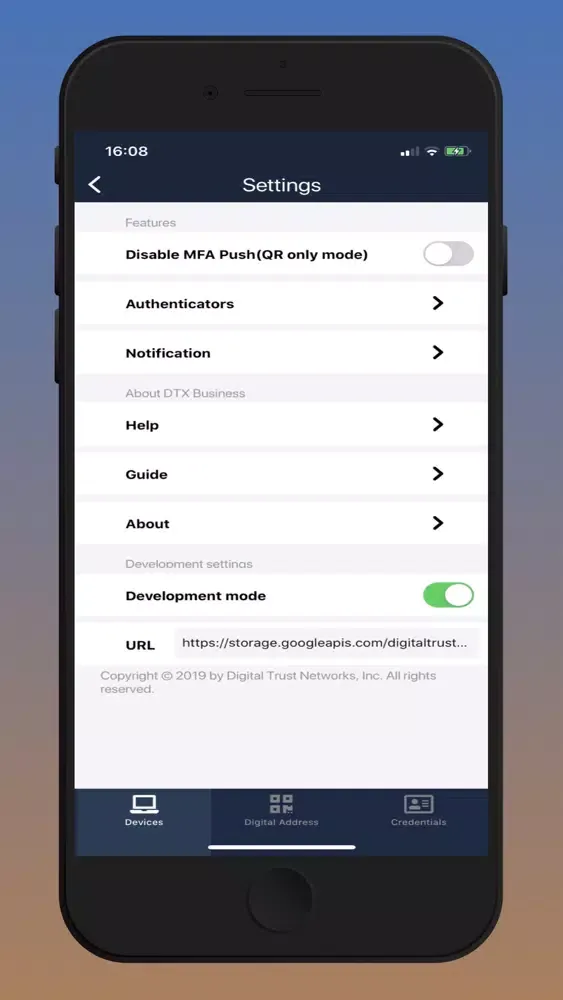 Скриншоты DTX Business